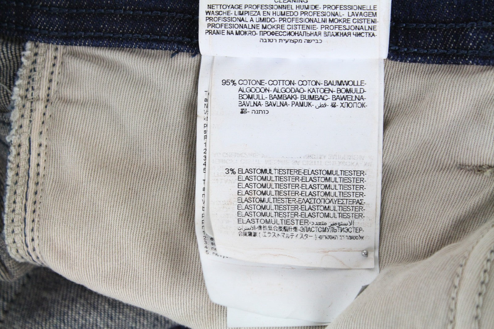 REPLAY Anbass Men Jeans W29/L32 Slim Fit Cotton Coin Zip Stretch Washed Blue