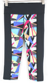 Grey Polyamide Sport Leggings