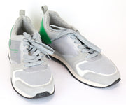 HARMONT & BLAINE Men Trainers EU42 Grey Green Reflective Low Unisex Sneakers