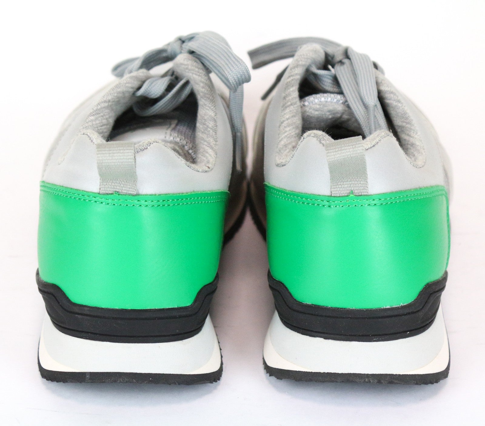 HARMONT & BLAINE Men Trainers EU42 Grey Green Reflective Low Unisex Sneakers