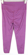 Purple Polyester Sport Leggings