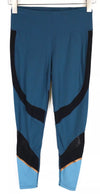 Blue Polyamide Sport Leggings