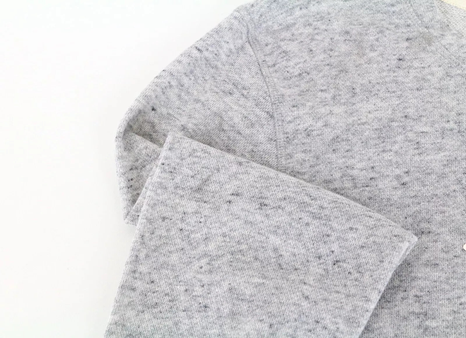 SCOTCH & SODA Ams Blauw Men Sweatshirt L Grey Cotton Blend Pocketed Long Sleeve