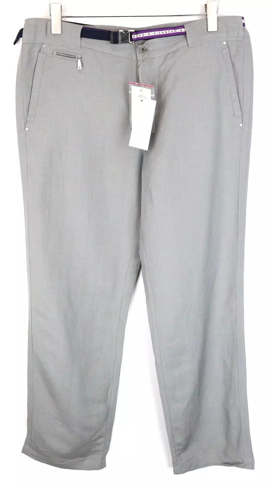 Graue Twillhose