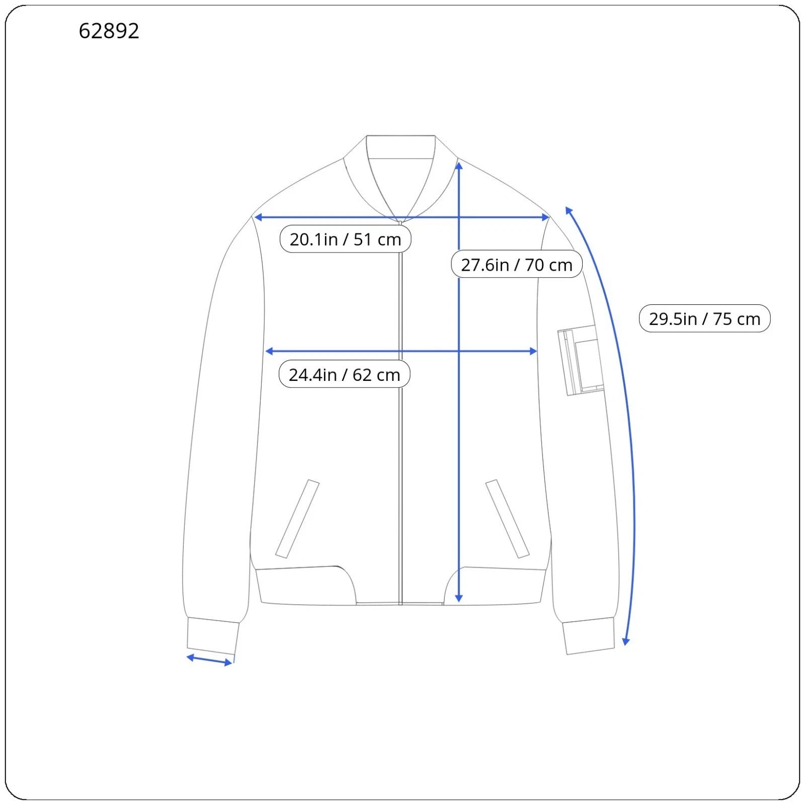 RICHMOND  Men Jacket 58 Black Lightweight Long Sleeved Logo Zipped Casual