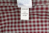 Burgundy Cotton Button-Up