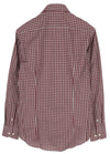 Burgundy Cotton Button-Up