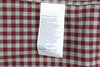 Burgundy Cotton Button-Up
