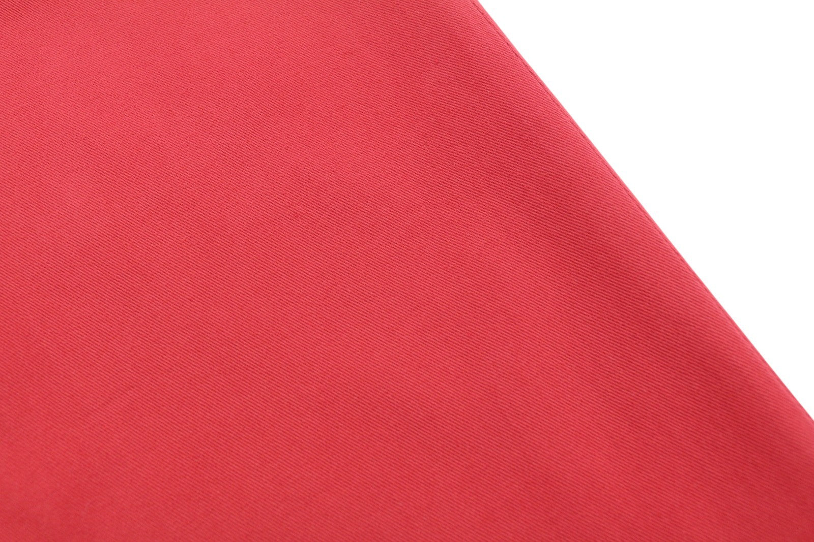 TOMMY HILFIGER Twill Stretch Men Trousers W32 Chino Pleated Slim Fit Zip Red