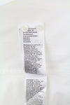 CALVIN KLEIN Evening Tuxedo Slim Men Formal Shirt M White Pleated Button-Up