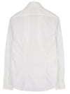 CALVIN KLEIN Evening Tuxedo Slim Men Formal Shirt M White Pleated Button-Up