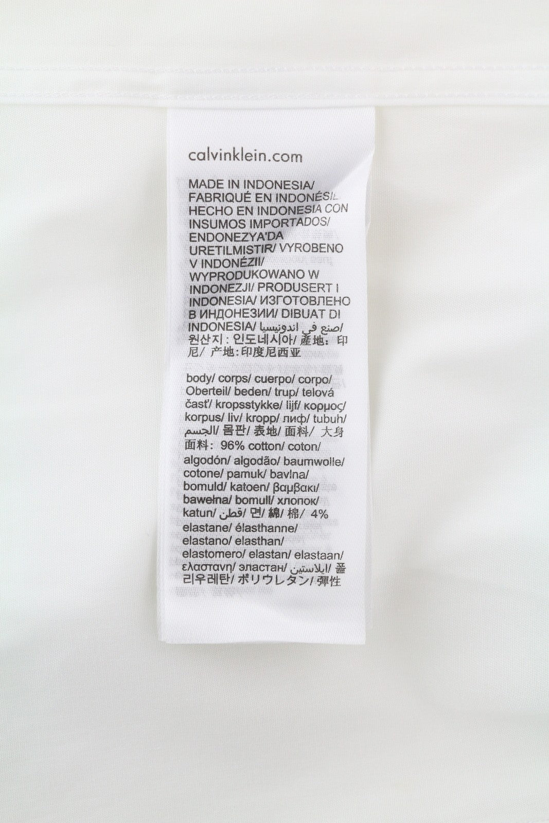 CALVIN KLEIN Evening Tuxedo Slim Men Formal Shirt M White Pleated Button-Up