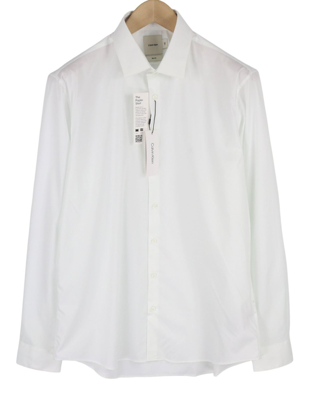 Formal Shirt Poplin Stretch Slim