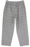 Black Cotton Trousers
