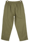 Green Cotton Trousers