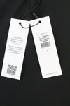 CALVIN KLEIN Crinkle Tech Stretch Men Trousers S Black Slim Fit Elastic Waist