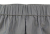 Grey Polyester Trousers