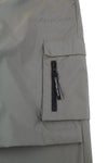 Grey Polyester Trousers