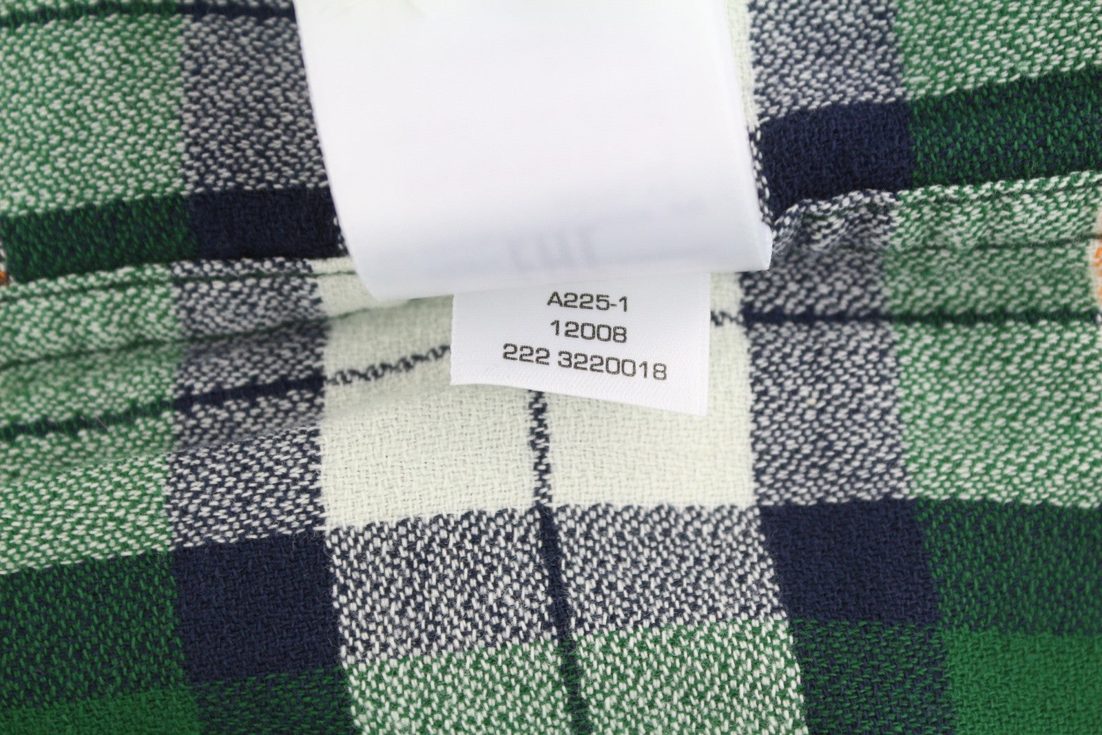 GANT Rel Texture Check Men Shirt XL Forest Green Button-Down Flannel Casual