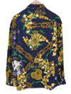 Button-Up Rel Chain Print Lyocell Town