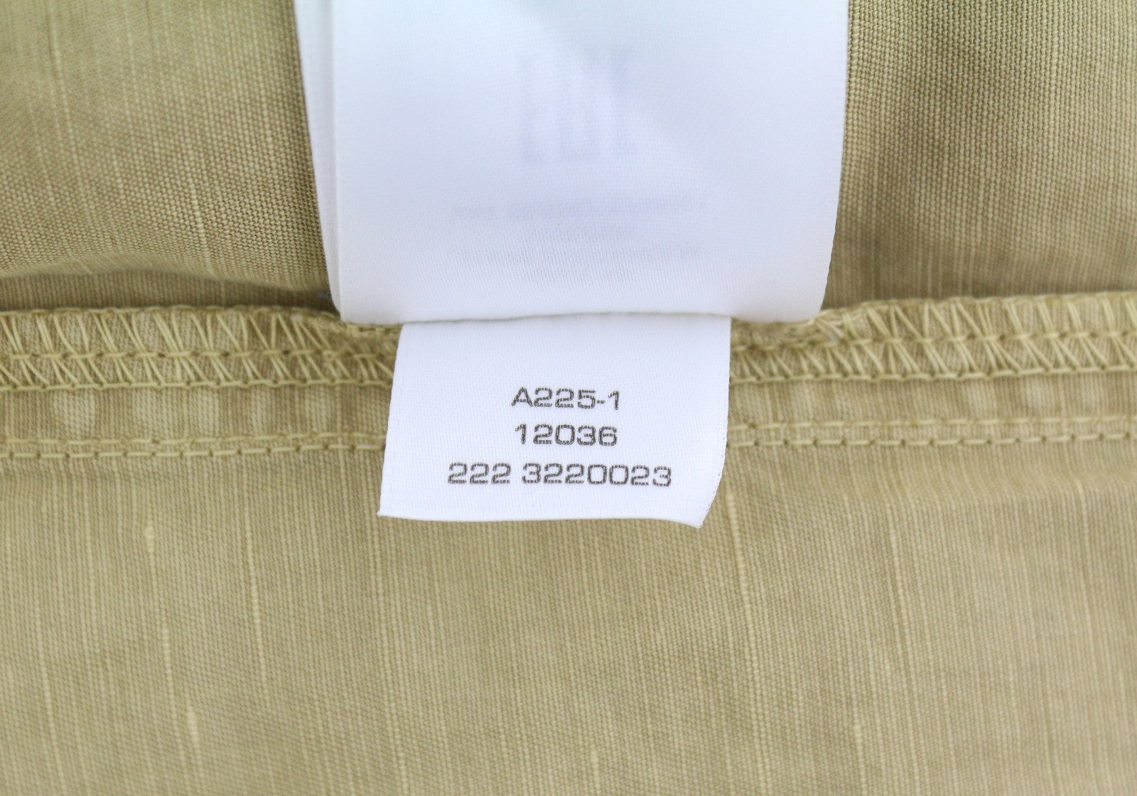 GANT GMNT Dyed Overshirt Men Jacket L Beige Linen Blend Button Light RRP170