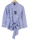 Button-Up Tech Prep Mix Stripe