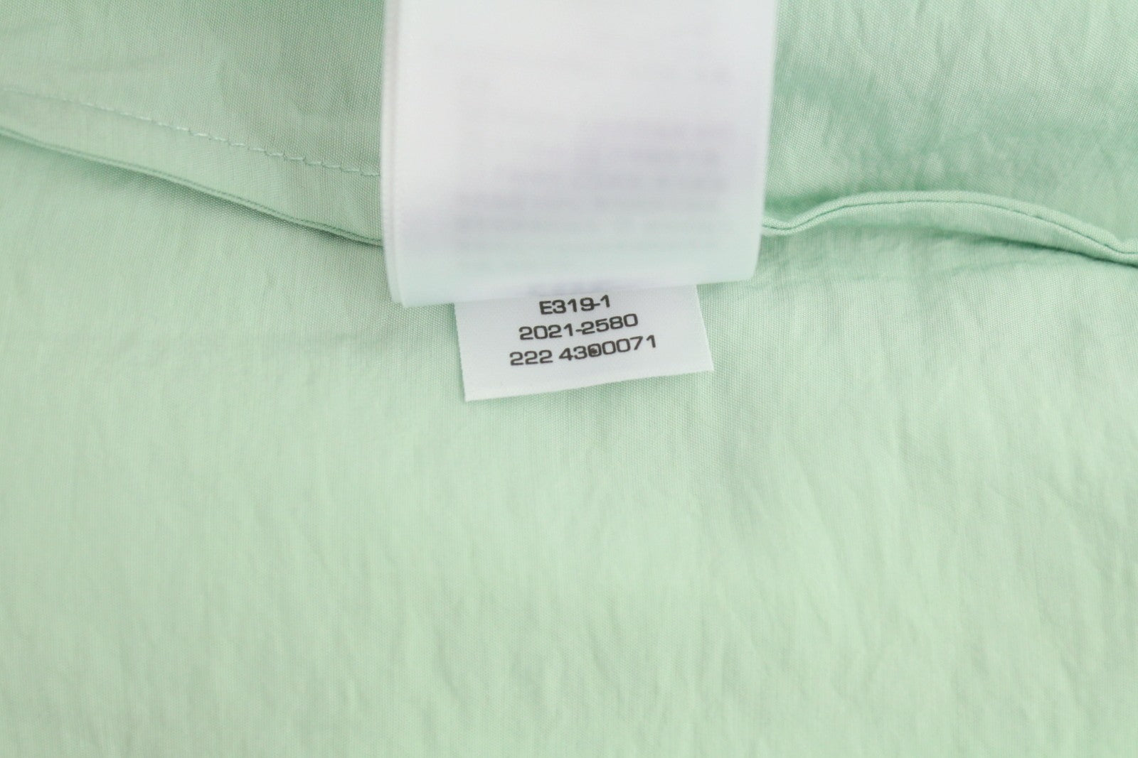 GANT Pop Over Women Blouse EU42 Porcelain Green V-Neck 3/4 Sleeve
