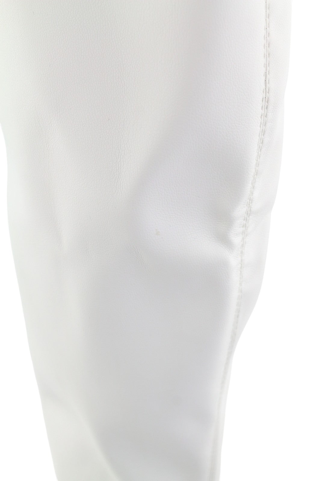 LOLA CRUZ Naf Women Boots EU38 White Eco Leather Pointed Heel RRP285
