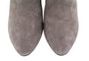 Grey Leather Boots