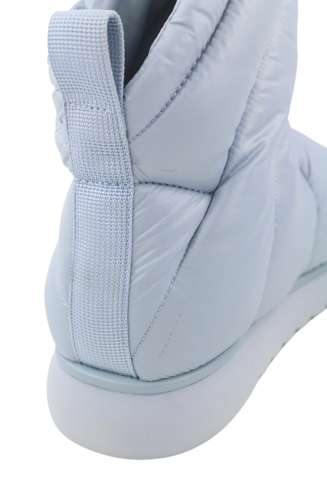 BIBI LOU Women Boots EU37 Light Blue Quilted Padded Ankle Winter RRP165