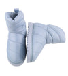 Blue Other Fabric Boots