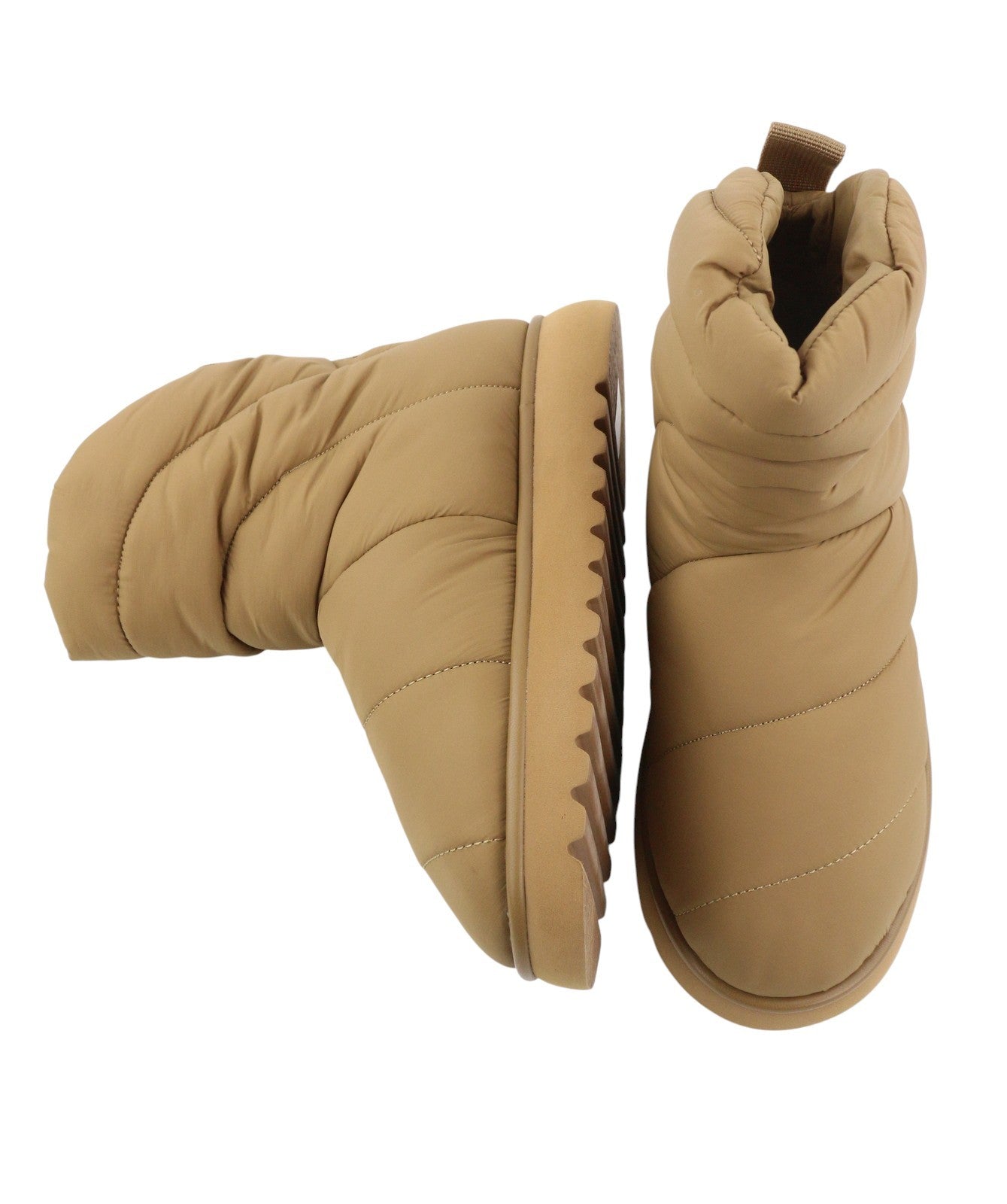 BIBI LOU Women Boots EU36 Camel Brown Quilted Padded Ankle Winter RRP165
