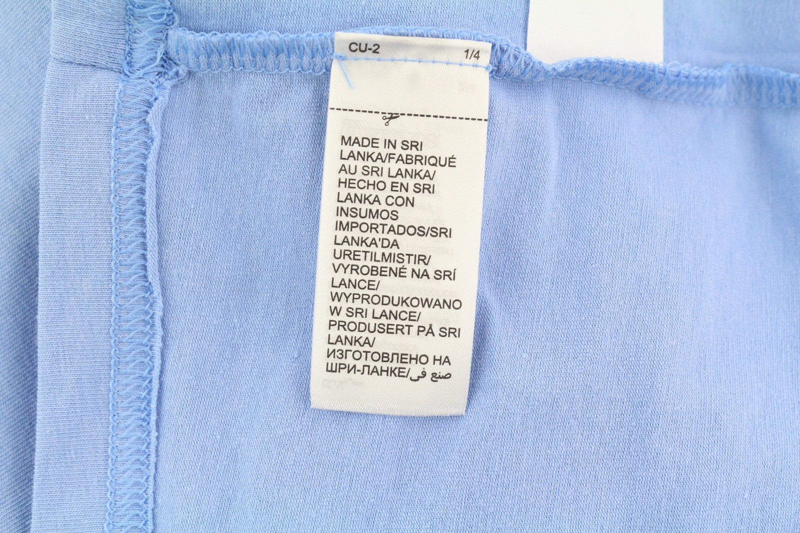 CALVIN KLEIN Crew Neck Men T-Shirt M Blue Short Sleeve Tricot Stretchy Logo
