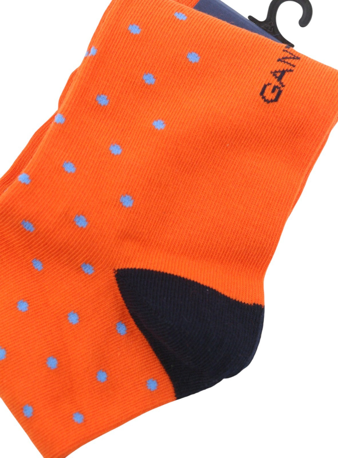 GANT Contrast Dot Men Socks OS Arancia Orange Knit Stretch Unisex