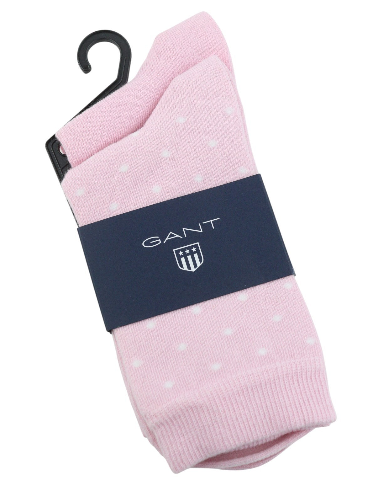 Socken, 2er-Pack, einfarbig mit Punkten