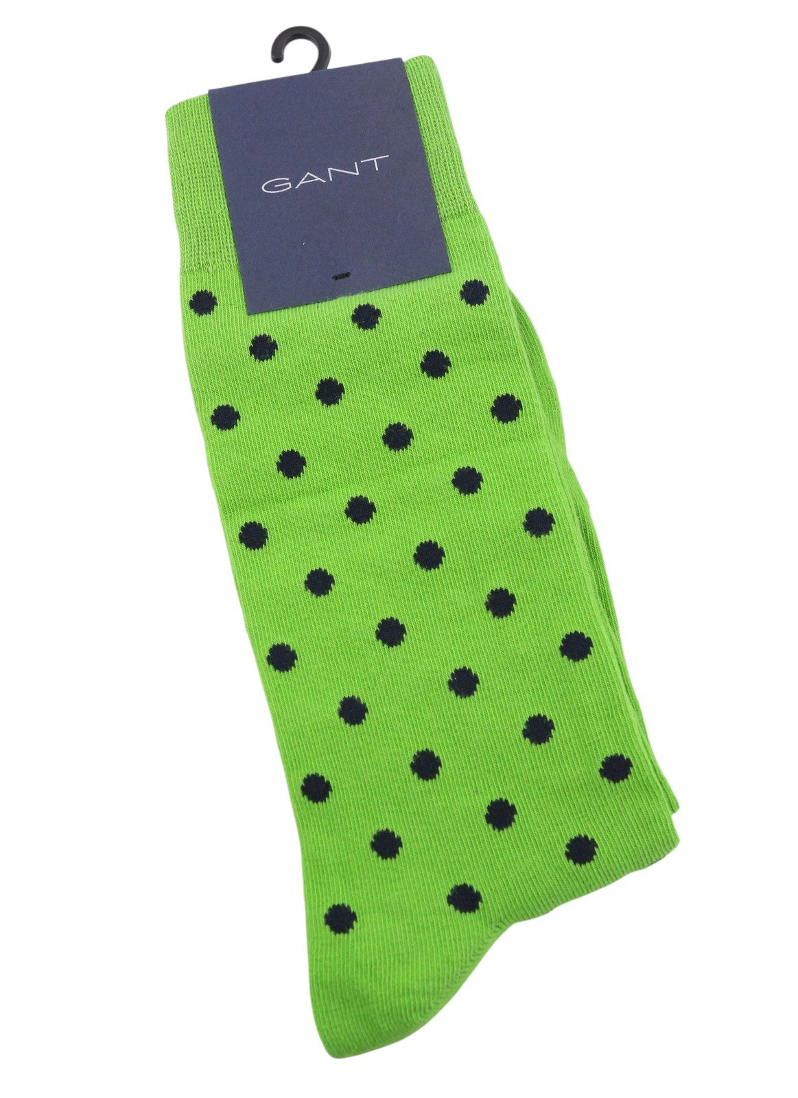 GANT Large Dot Men Socks OS Foliage Green Knit Stretch Unisex