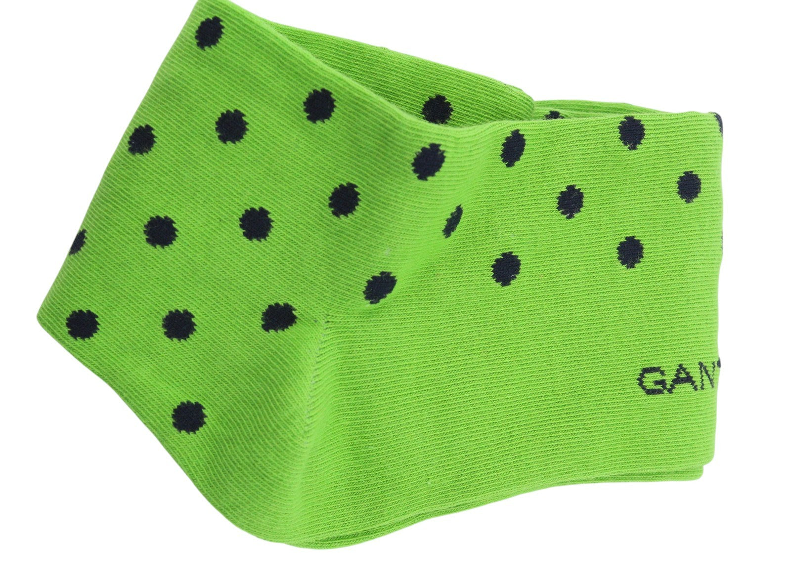 GANT Large Dot Men Socks OS Foliage Green Knit Stretch Unisex