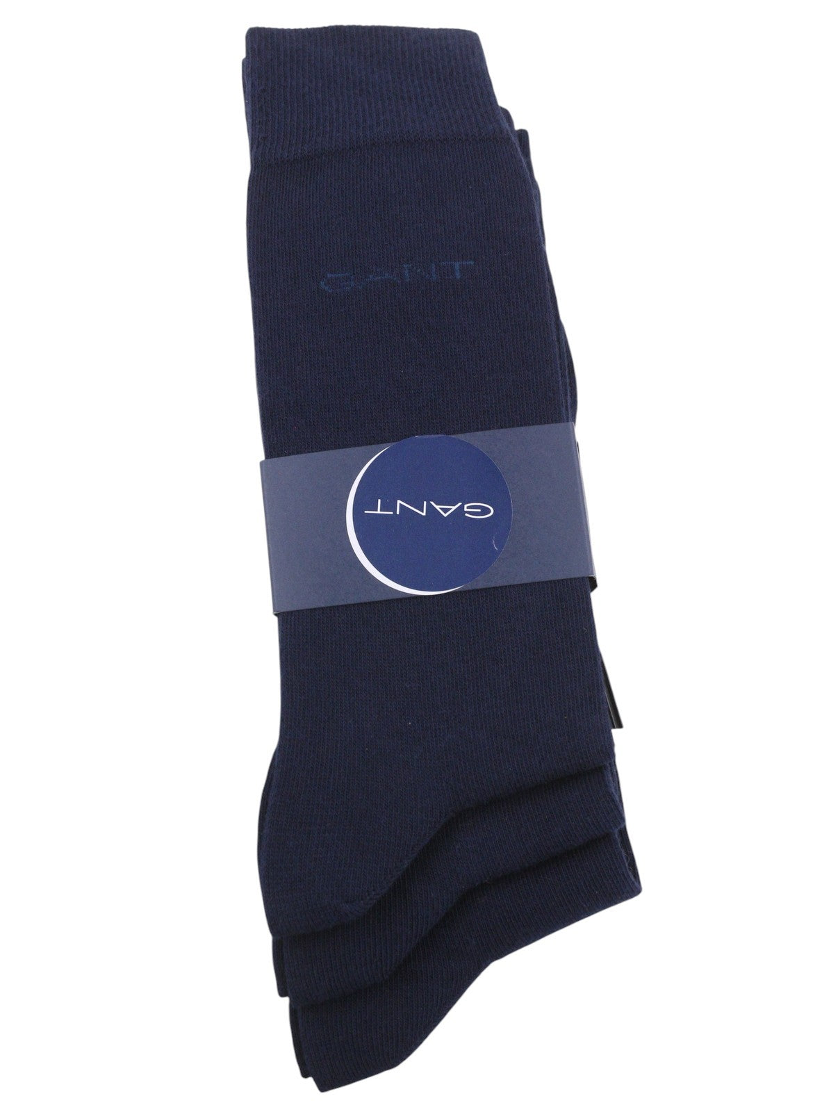 GANT 3 Pack Soft Men Socks OS Marine Cotton Knit Stretch Unisex