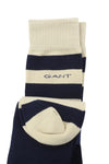 Socks Barstripe And Solid 2-Pack