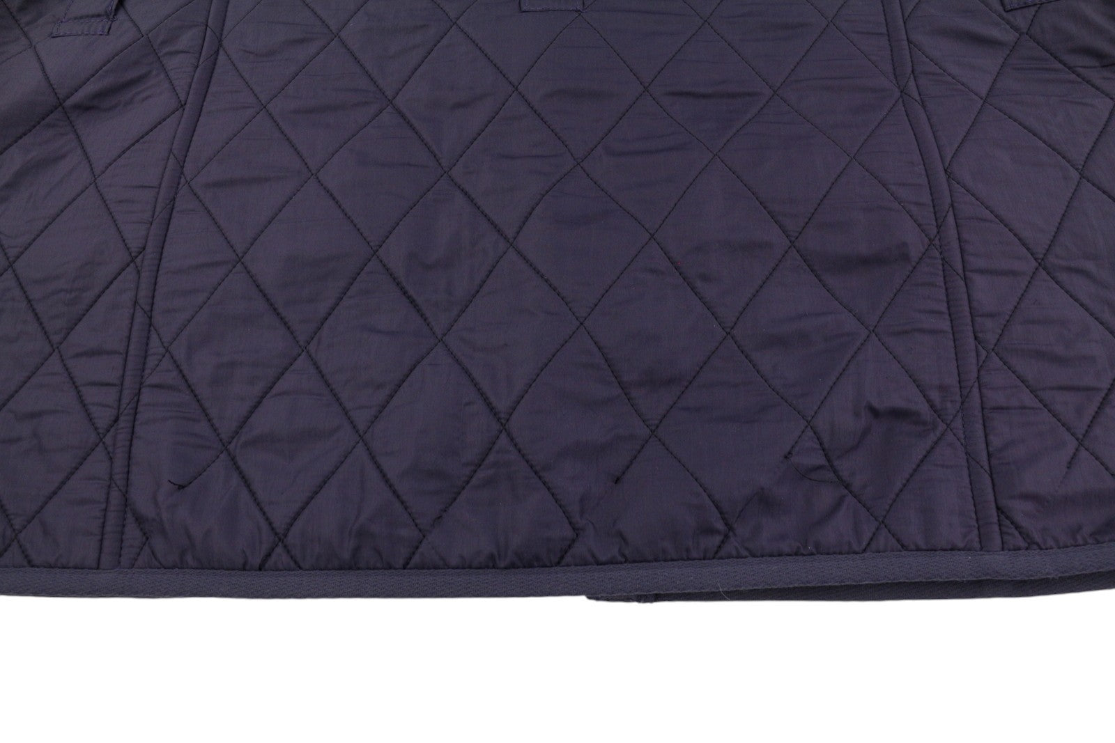 BARBOUR International Quilt Women Jacket EU40 Purple Fleece Lined Lightweight