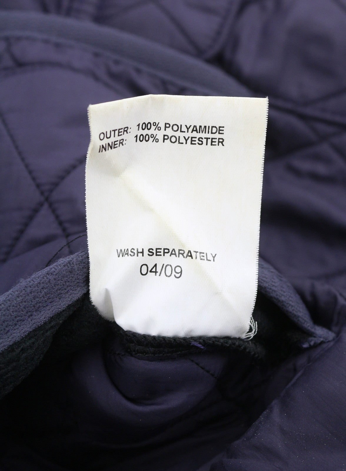 BARBOUR International Quilt Women Jacket EU40 Purple Fleece Lined Lightweight
