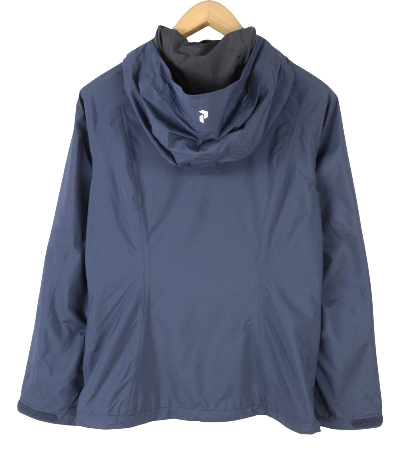 PEAK PERFORMANCE W Protect J Women Jacket S Blue HiPe Hooded Lightweight