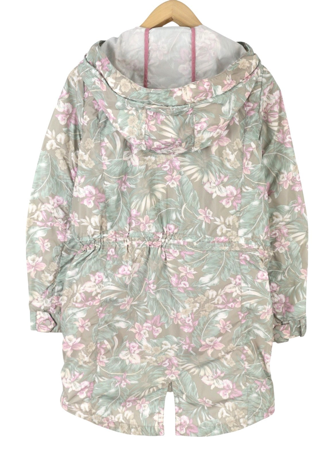 O'NEILL Adventure Women Jacket M Floral Print Internal Shoulder Straps Parka