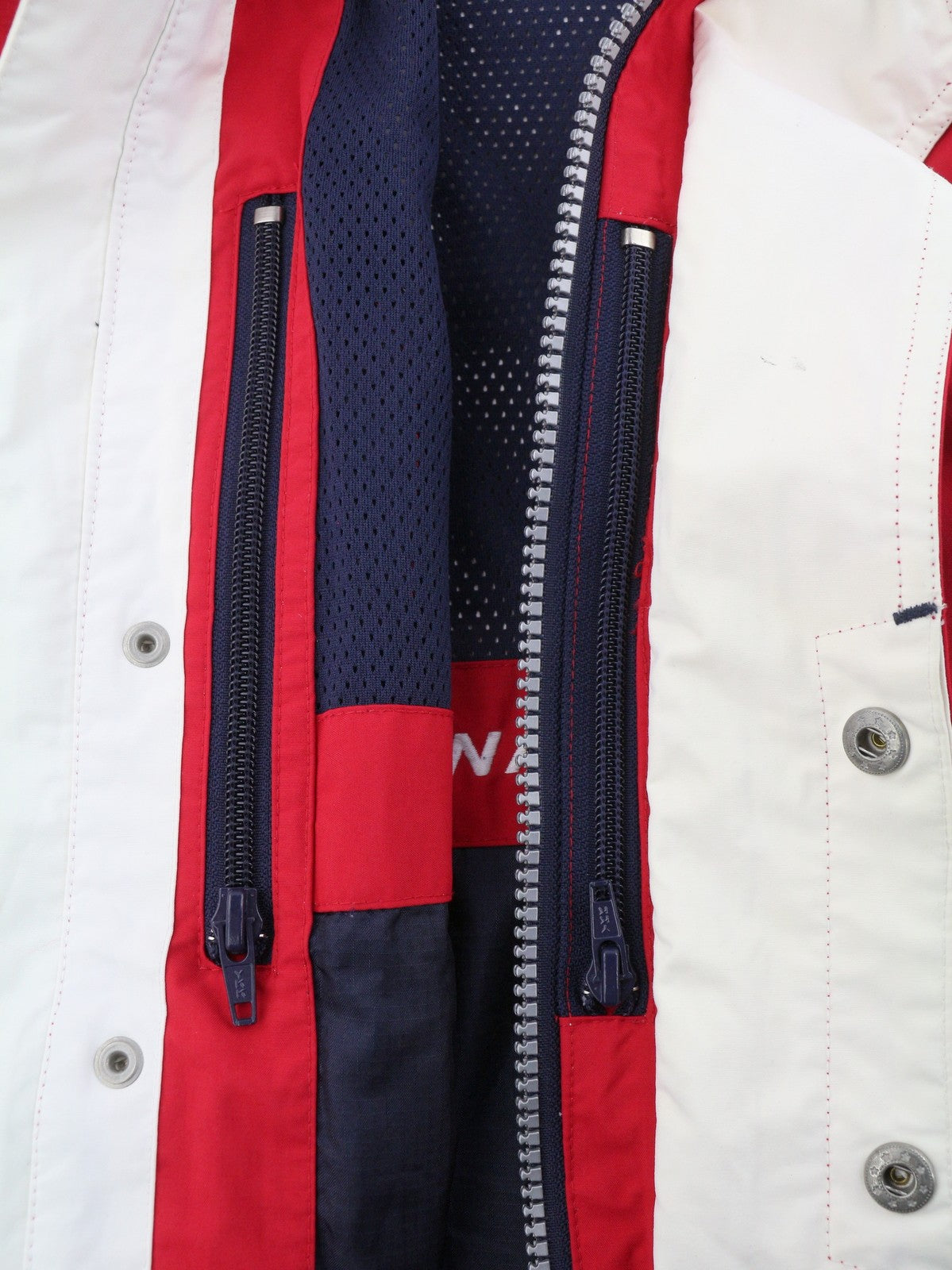 GAASTRA Watergear Men Jacket M Red Hooded Full Zip Lightweight