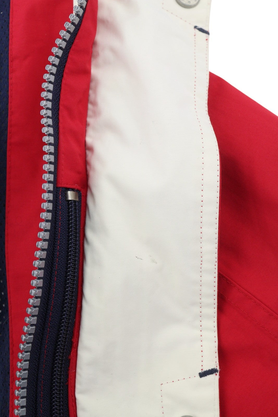 GAASTRA Watergear Men Jacket M Red Hooded Full Zip Lightweight