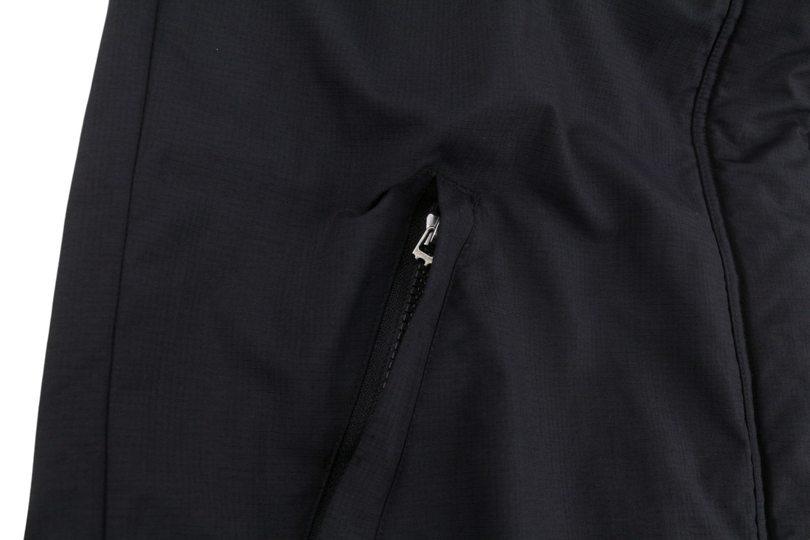 SUPERDRY Windcheater Men Jacket XL Black Triple Zip Hooded Lightweight