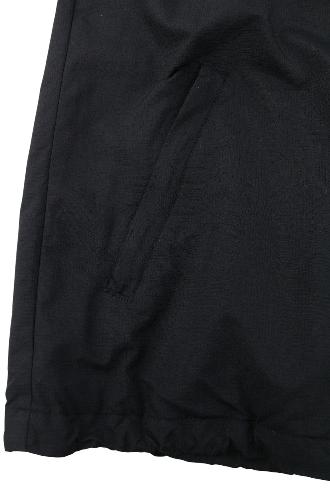 SUPERDRY Windcheater Men Jacket XL Black Triple Zip Hooded Lightweight