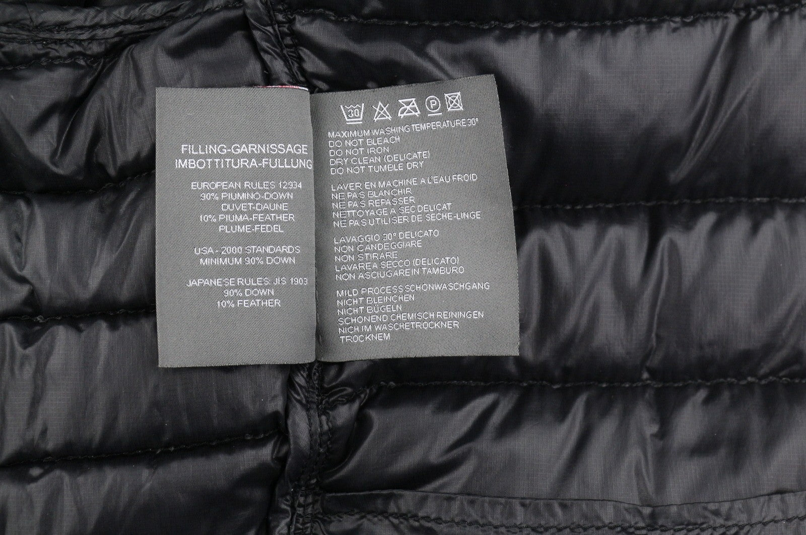 DUVETICA Women Jacket 42 M Black Down Filled Quilted Hooded Full Zip Puffer
