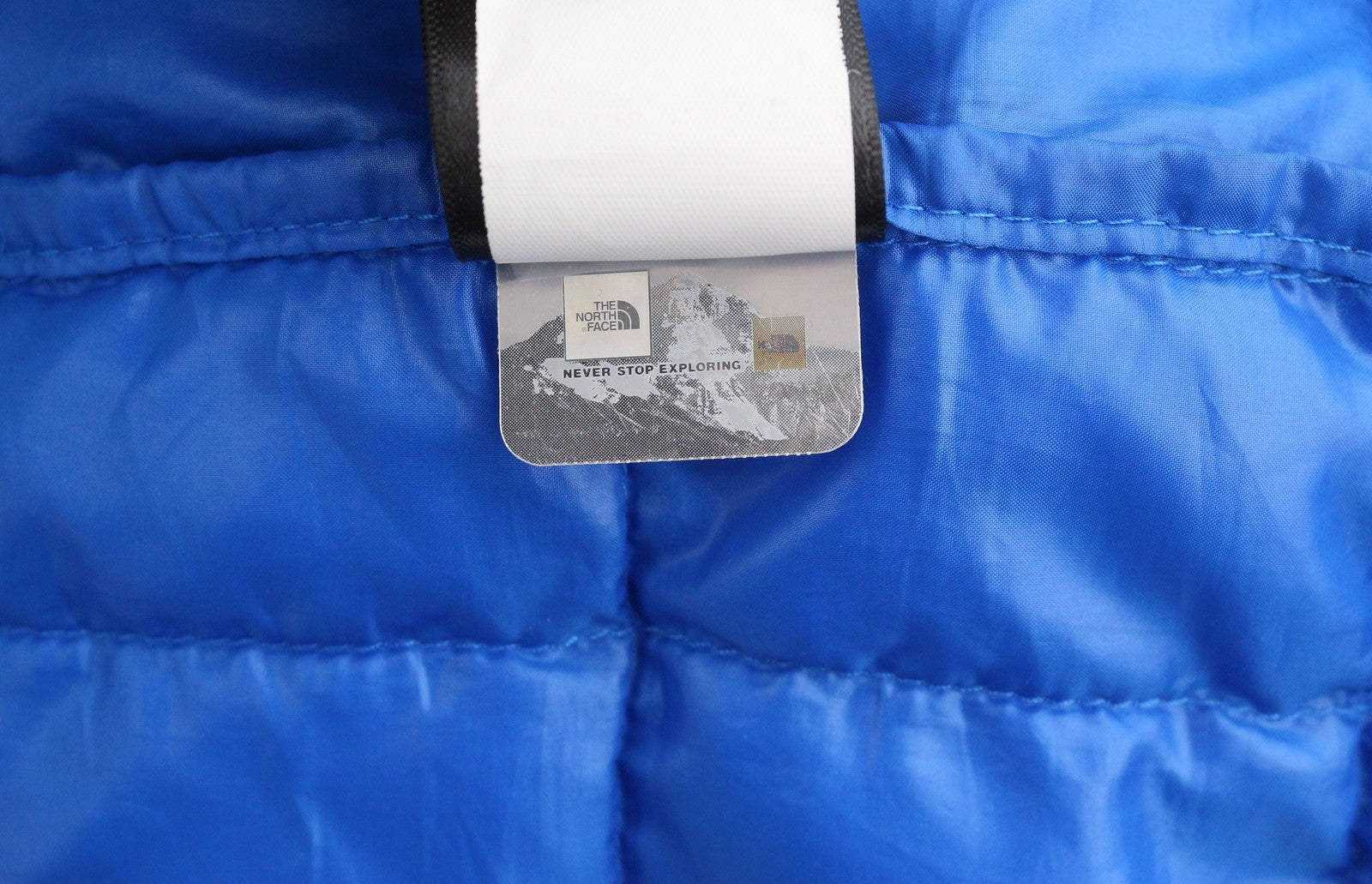 THE NORTH FACE Thermoball Eco Men Jacket XL Blue Padded Quilted Hooded Full Zip