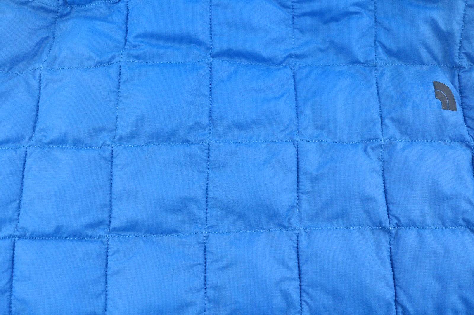 THE NORTH FACE Thermoball Eco Men Jacket XL Blue Padded Quilted Hooded Full Zip